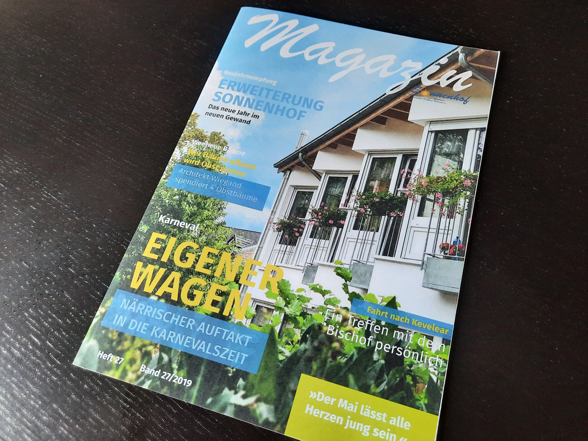 Das neue Sonnenhof-Magazin ist da