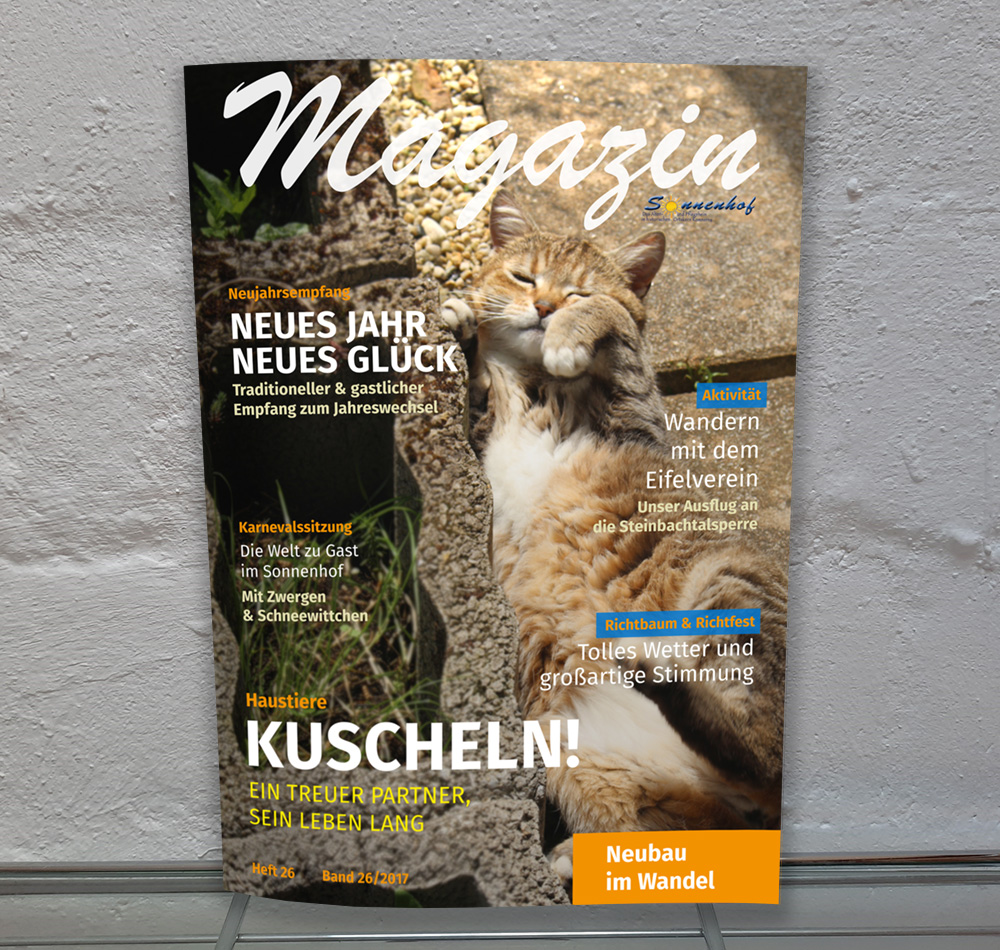 Das neue Sonnenhof-Magazin ist da
