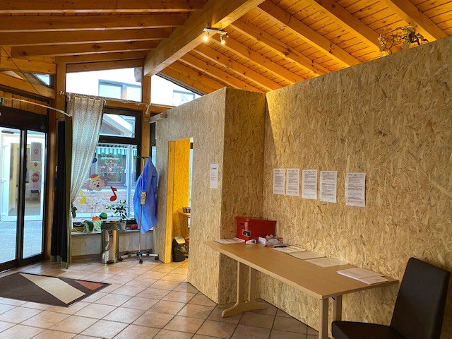 Impfzentrum im Sonnenhof