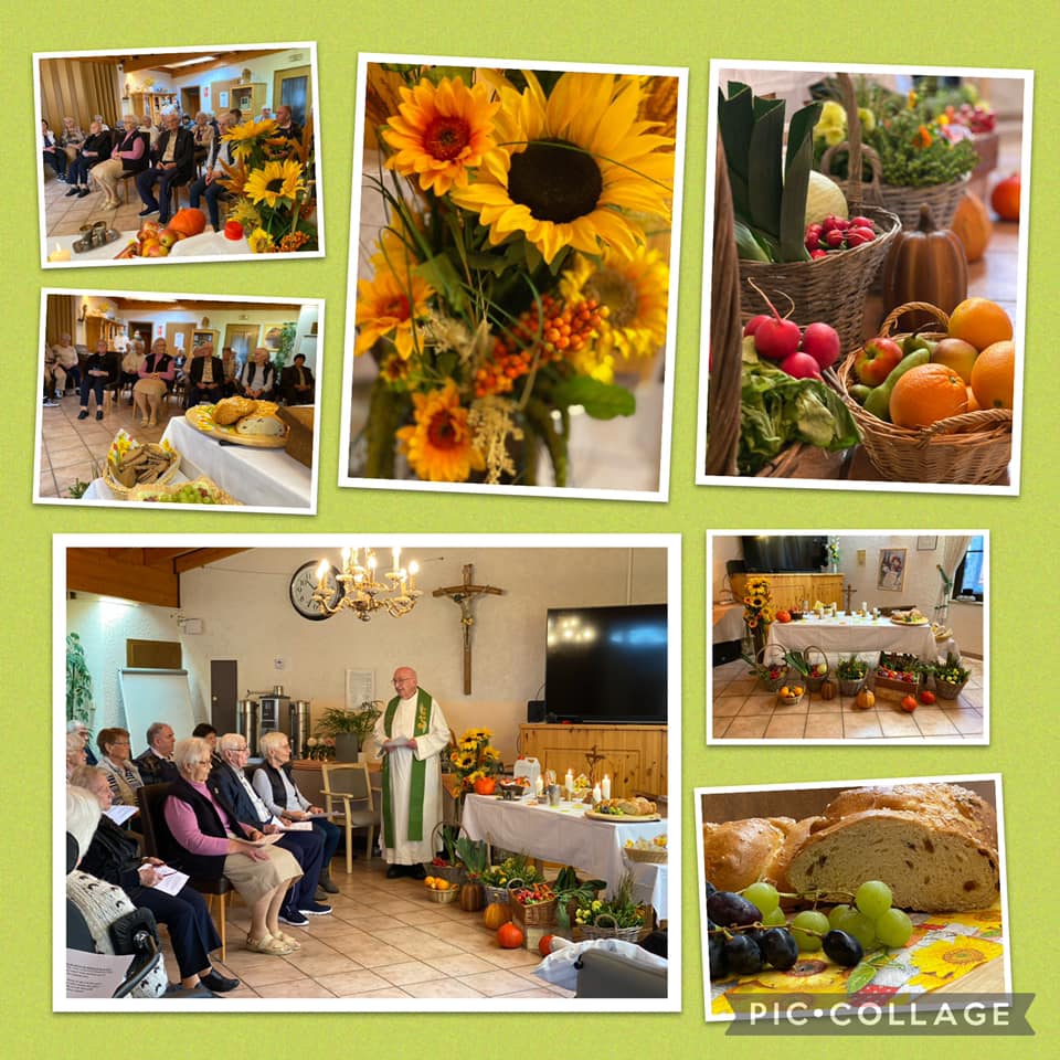 Erntedankfest mit Gottesdienst im Sonnenhof