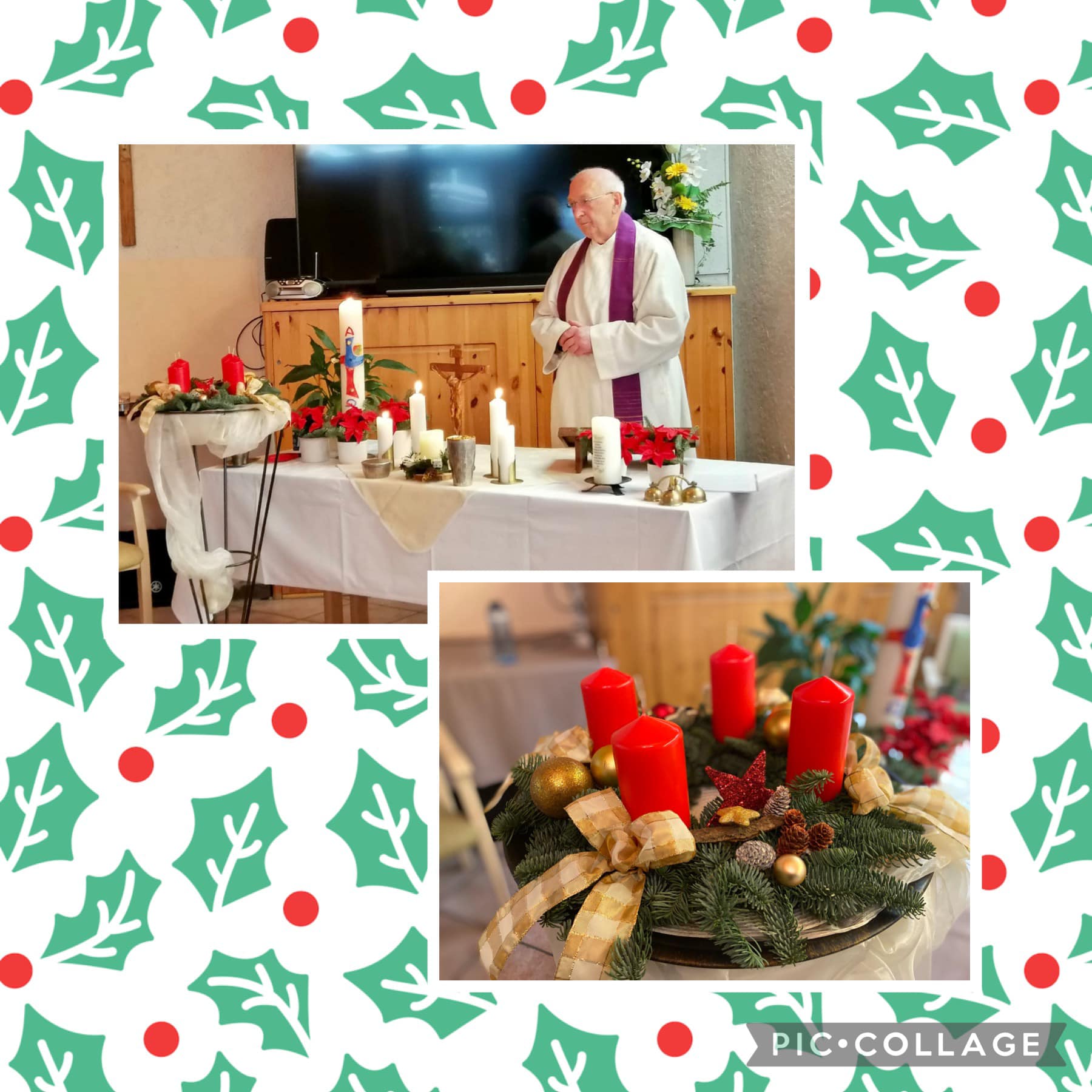 Katholischer Gottesdienst im festlichen Glanz
