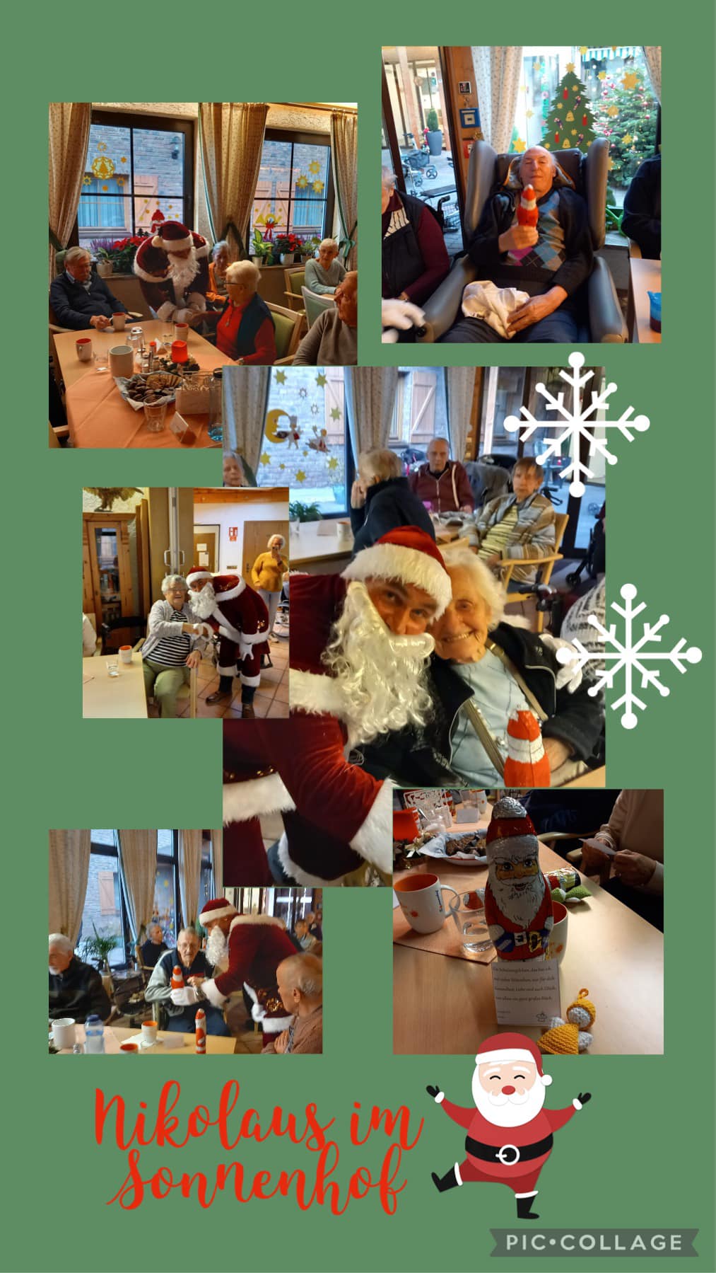 Ein wunderschöner Nachmittag mit Besuch vom Nikolaus