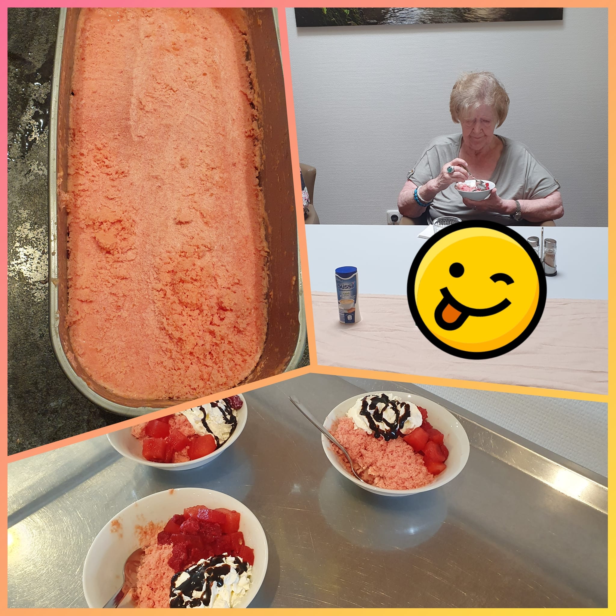Wer würde zu einem leckeren Buttermilch-Meloneneis nein sagen?