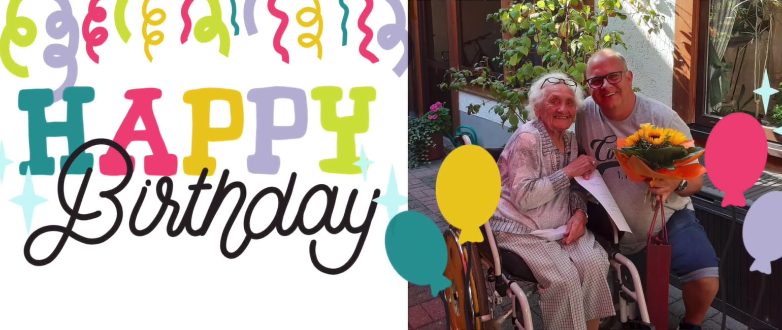Fr. Scheuver feiert ihren 92. Geburtstag