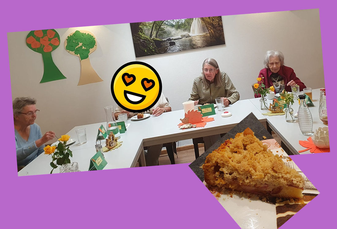 Oh war der Pflaumenkuchen lecker!