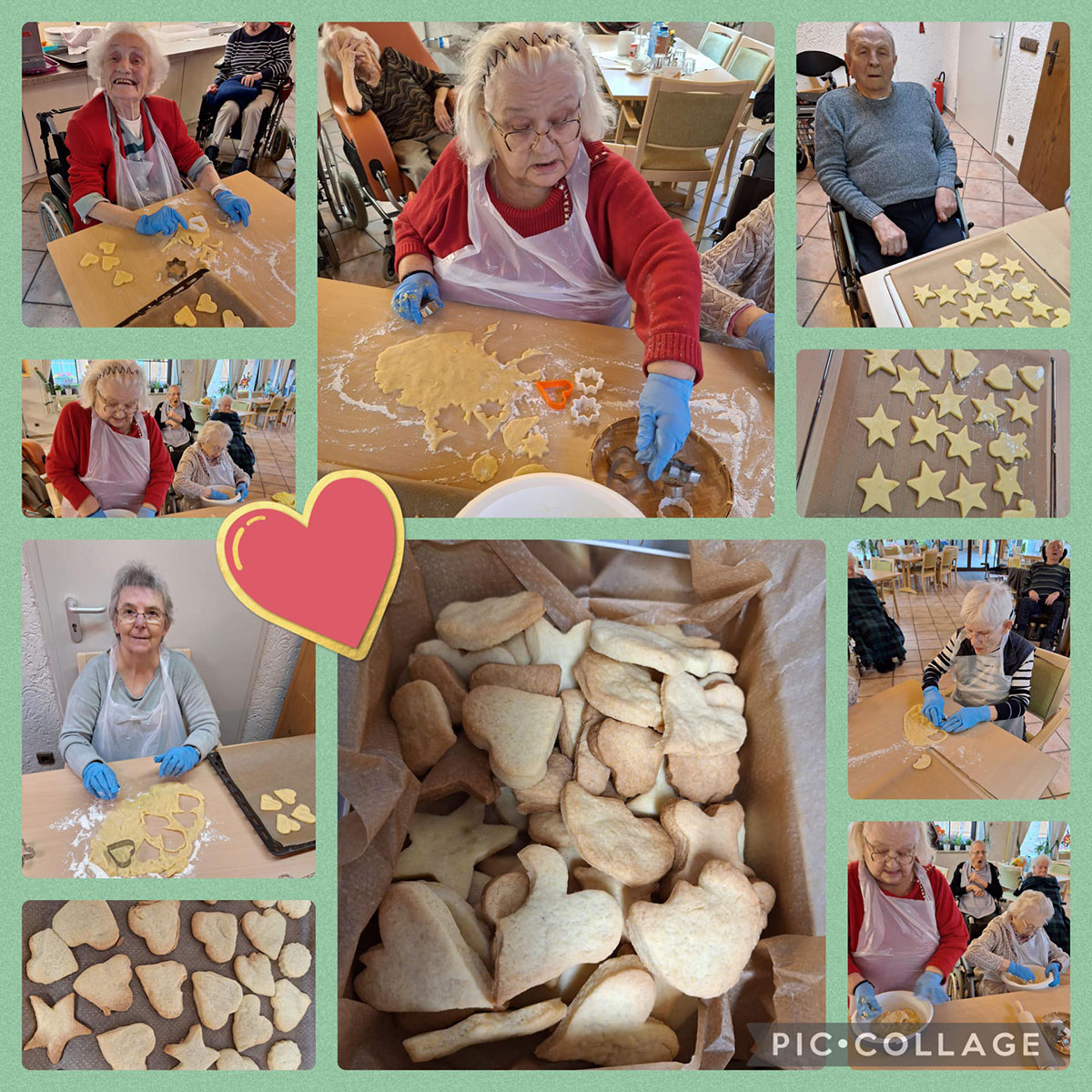Das Weihnachtsbacken hat angefangen