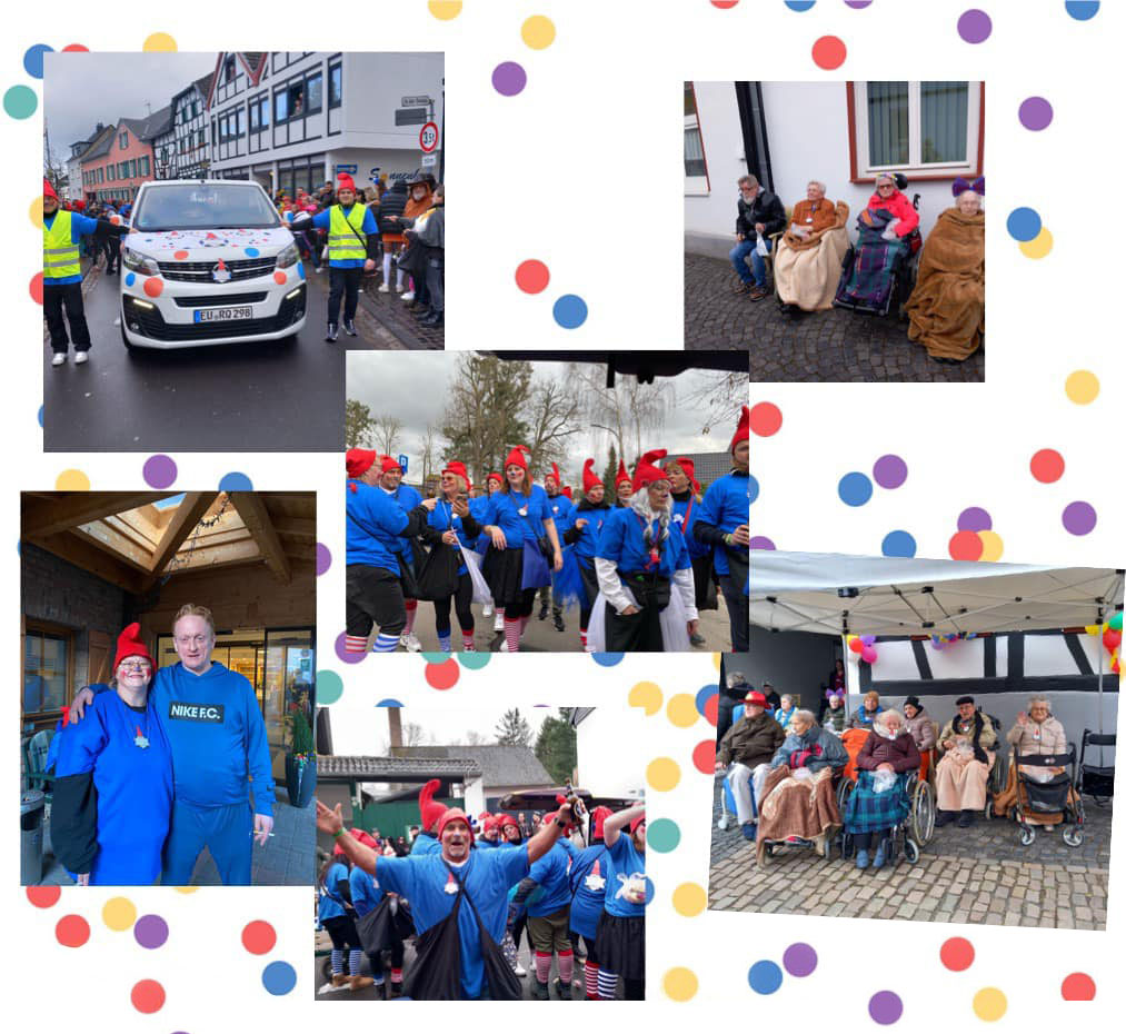 Rosenmontag in Kommern und wir sind dabei!