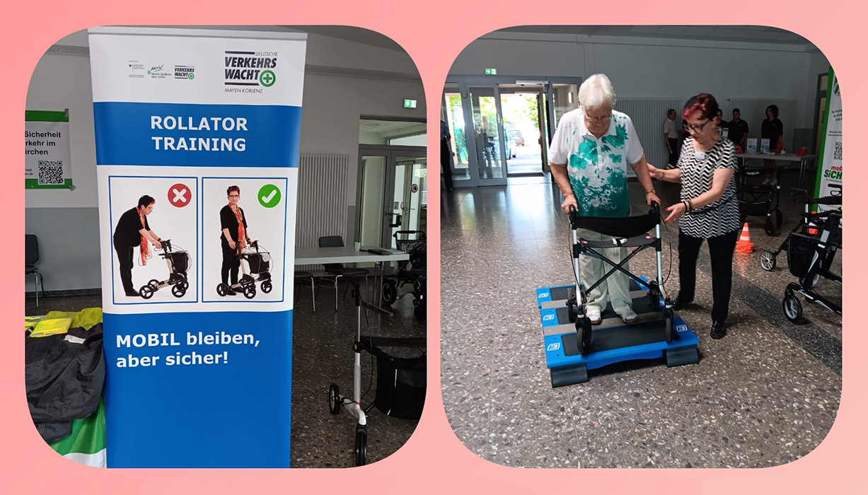 Rollator Training in Mechernich