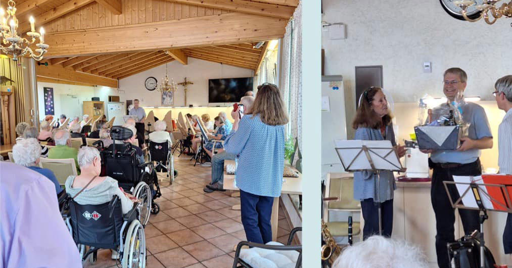 Ein wunderschöner Nachmittag mit einem Veeh-Harfen Konzert