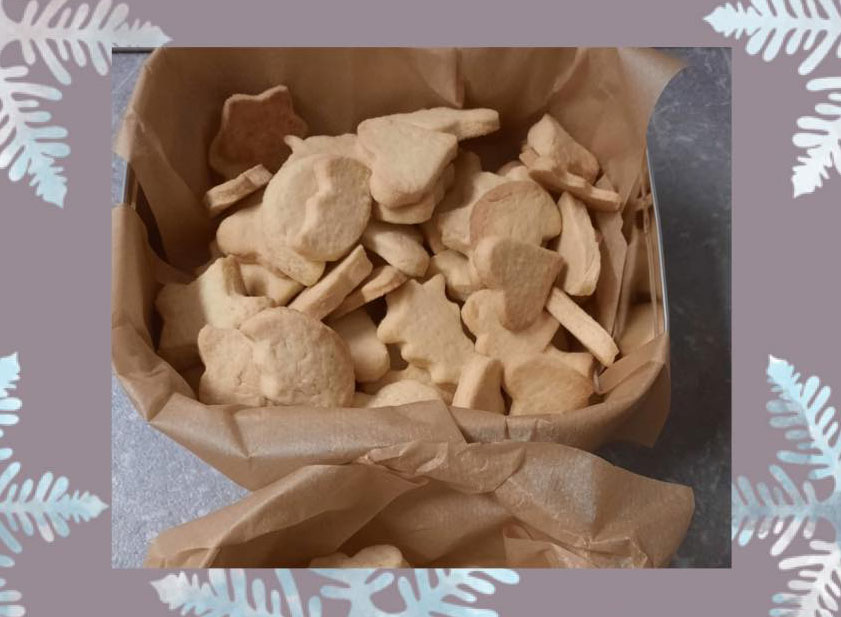 Plätzchen backen im Sonnenhof