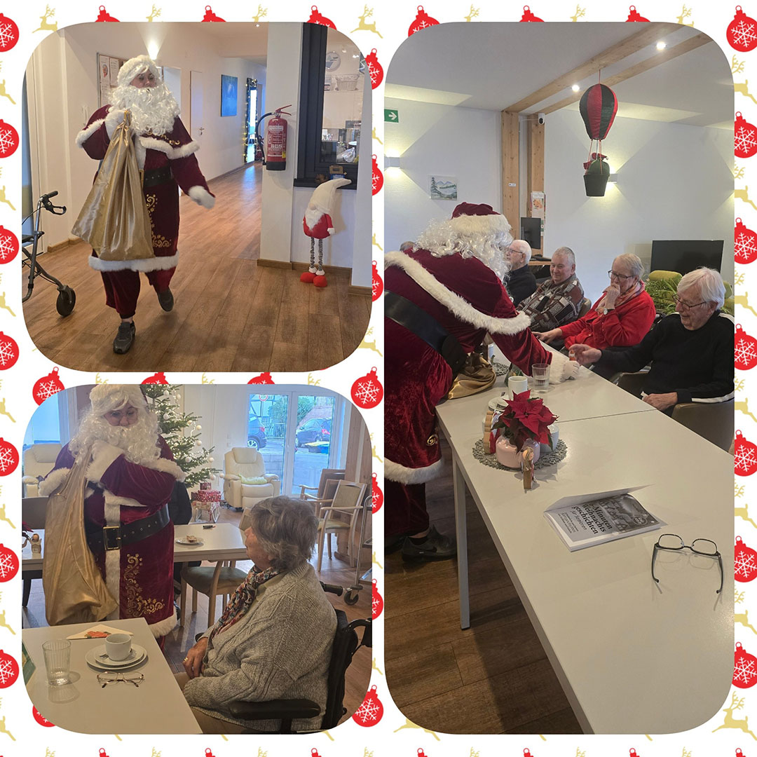 Heute war der Nikolaus in der Tagespflege